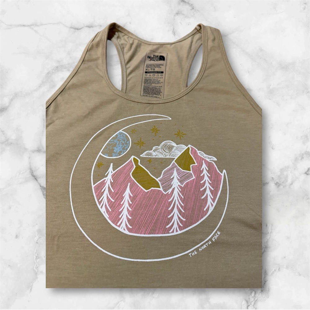 The North Face Beige Tank Top